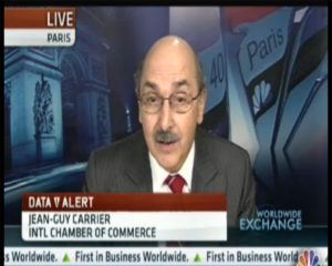Jean-Guy Carrier spoke to CNBC about the findings of the ICC-Ifo World Economic Survey