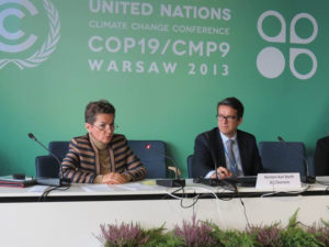 ICC participated in a range of events during the COP 19 in Warsaw