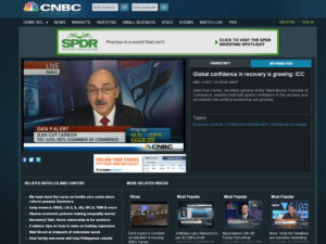 Jean-Guy Carrier spoke live on the CNBC global business programme Morning Exchange