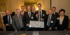 ICC Institute Prize laureate Arno Gildemeister (center-right) with members of the Institute Prize Jury