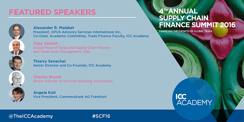 ICC Academy Global Supply Chain Finance Summit Speakers