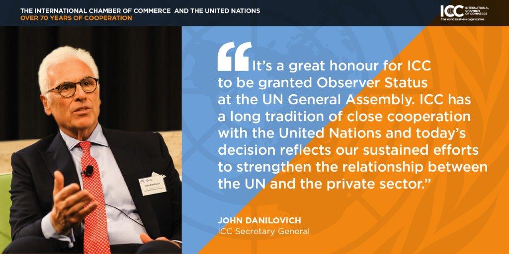 ICC SG John Danilovich Reflects Four Years UN